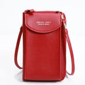 bolsa crossbody feminina versatil vermelho